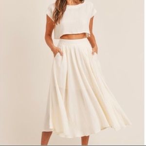 Mable Flare Midi Skirt. Perfect condition.